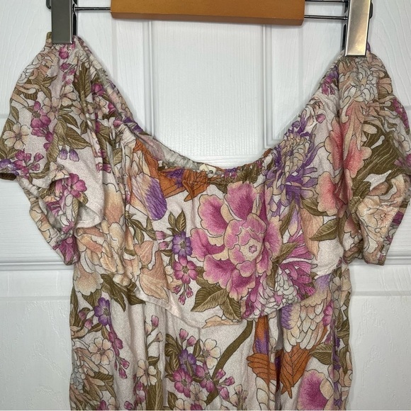 Spell Floral Off the Shoulder Top Small - Picture 4 of 9
